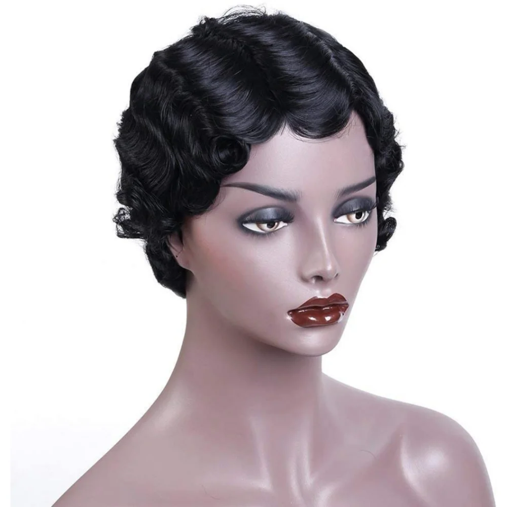 Blooming Hair Short Pixie Wig